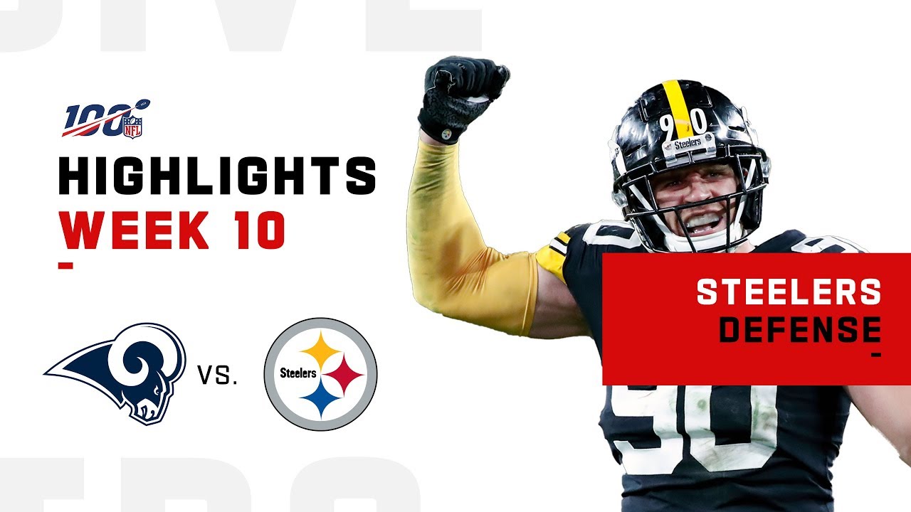 Steelers Defense Dominates Jared Goff & Rams | NFL 2019 Highlights