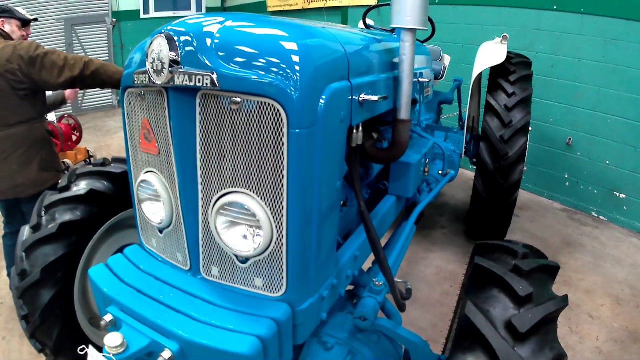 1963 Fordson Super Major Roadless 4x4 3.6 Litre 4-Cyl Diesel Tractor (54HP)