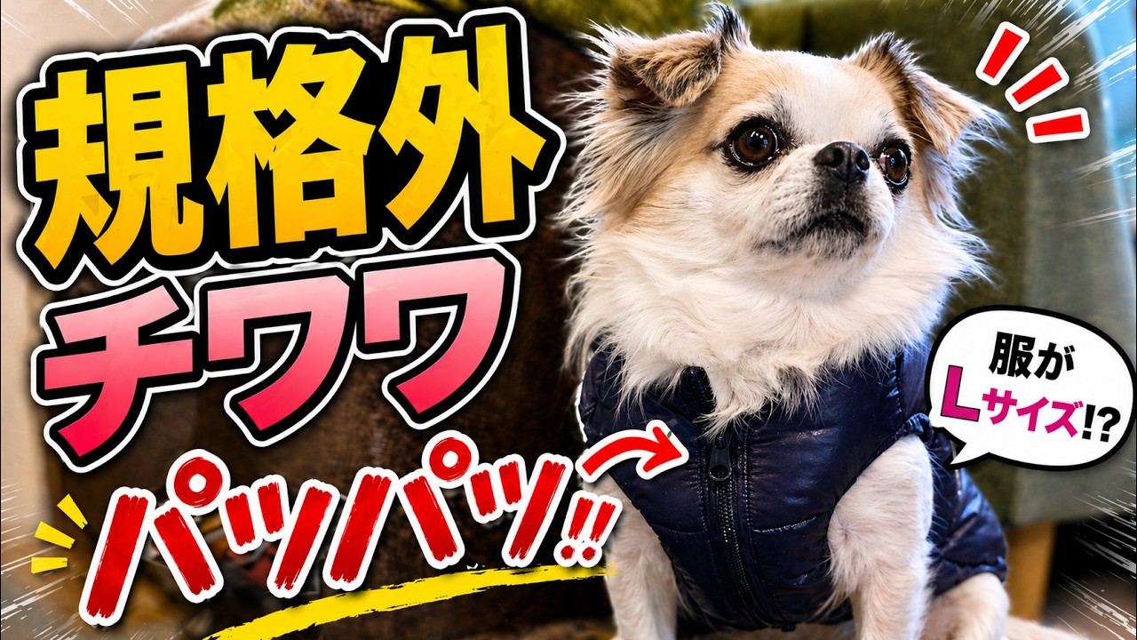 小さいだけがチワワ？規格外にうまれた「デカチワワ」あるある3選