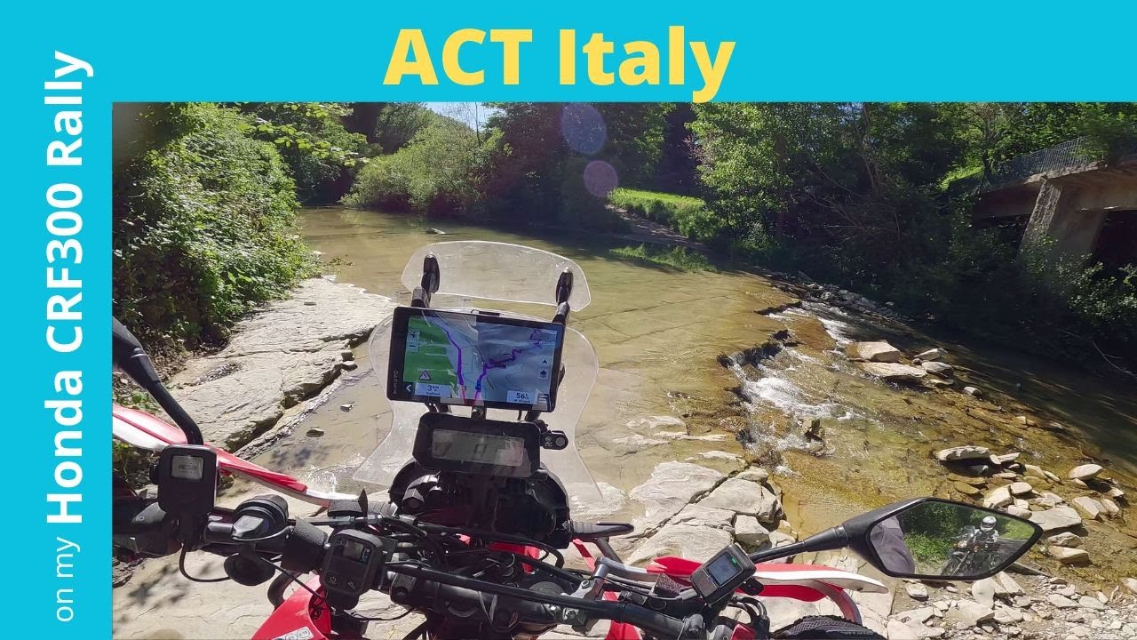 Riding the ACT Italy with my son, day 1