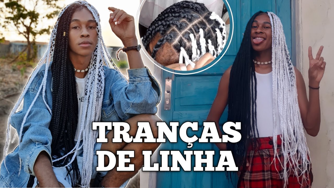 COMO FAZER TRANÇAS BOX BRAIDS DE LINHA DE CROCHÊ