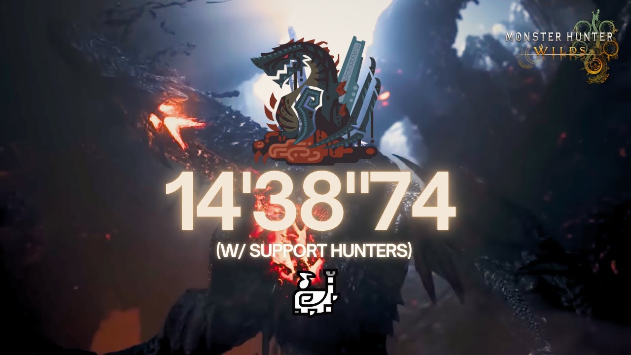 [MHWILDS] 14'38"74 | Specter of Their Sins: Gogmazios | Hunting Horn | Solo w/ support hunters