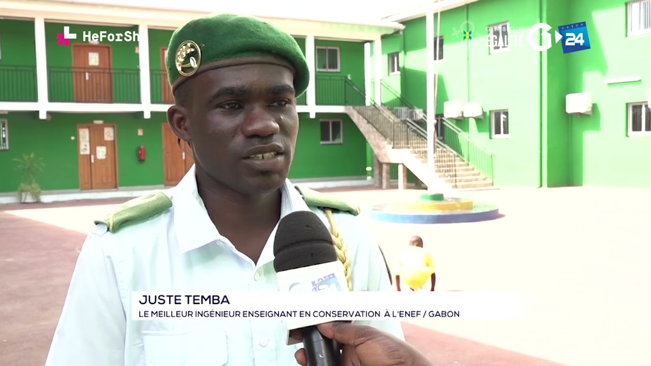 GABON - CÉLÉBRATION DE LA JOURNÉE DE LA TERRE À  L’ÉCOLE PRIMAIRE BÉRET VERT