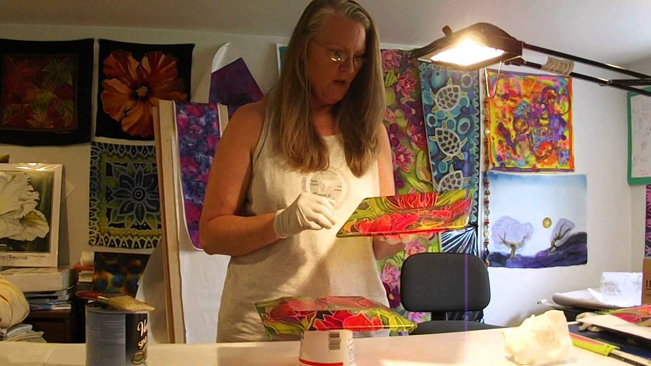 How to Apply Silk to Glass (Part 2)