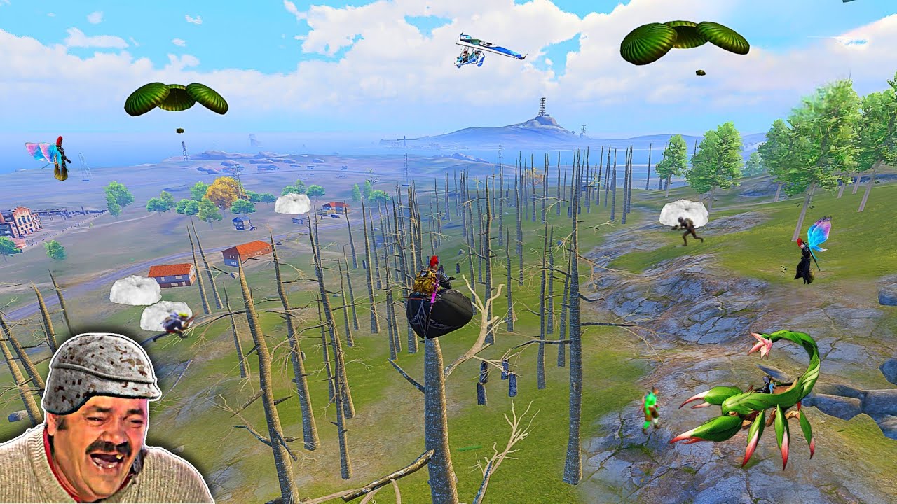 TREE CAMPER 1000 IQ 😱😂 Pubg Mobile Trolling Cutes 🤣 