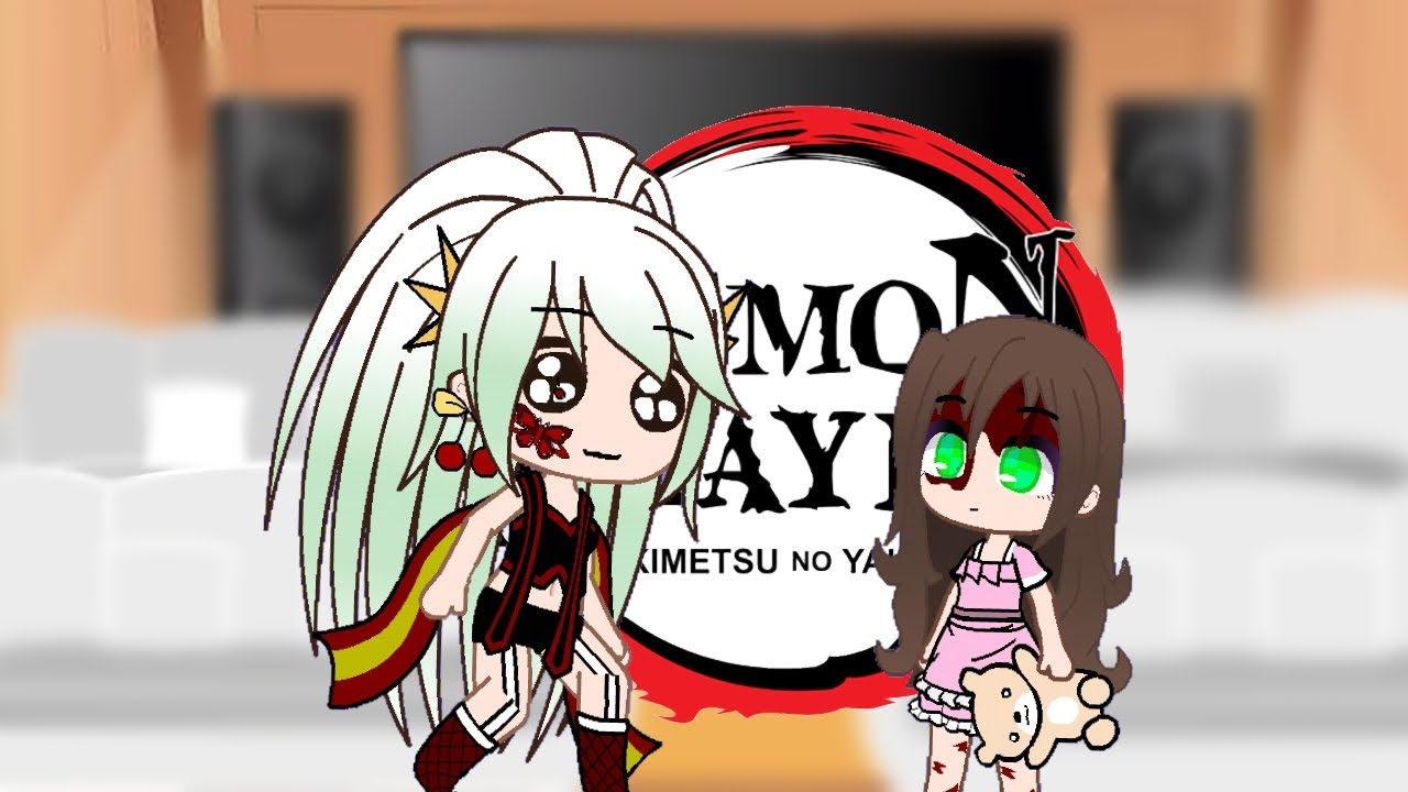 upper moons + muzan & sally react to sally & creepypasta