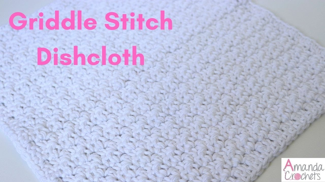 Griddle Stitch Dishcloth (Dishcloth Series)