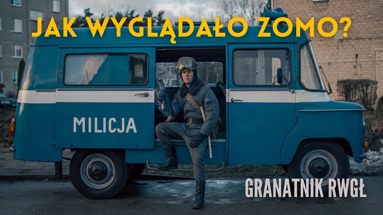 Jak wyglądał funkcjonariusz ZOMO? | Granatnik RWGŁ