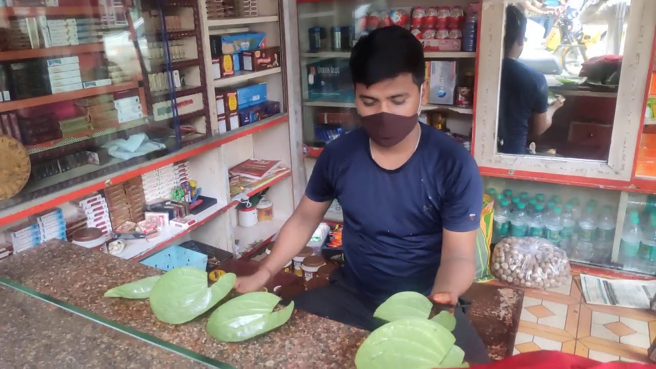 Amazing paan shop ## street food