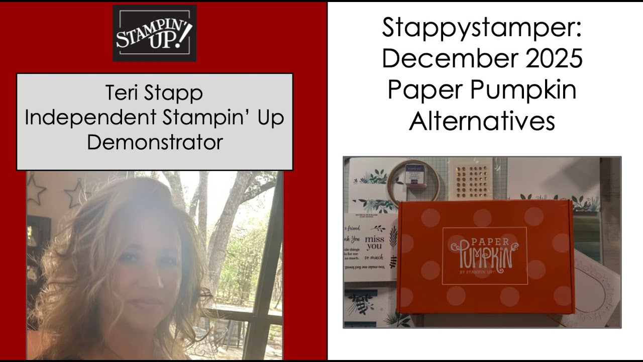 Stappystamper: December 2025 Paper Pumpkin Alternatives