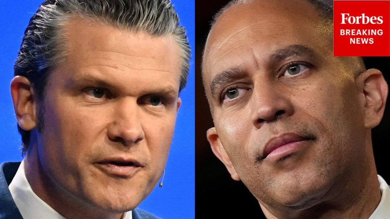 'He's Being Disingenuous': Hegseth Reacts To Jeffries Saying Iran Mission Will End In Failure
