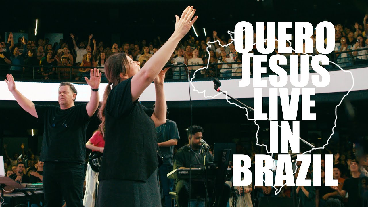 UPPERROOM & Laura Souguellis | Quero Jesus (Ao vivo do Brazil)