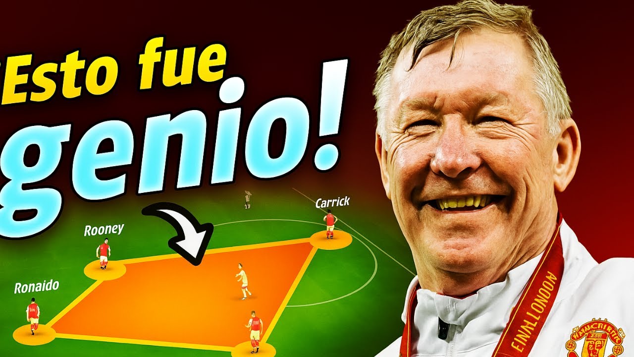 👑 ¡La táctica de Sir Alex cambió al Manchester United para siempre! 🔴⚽🔥