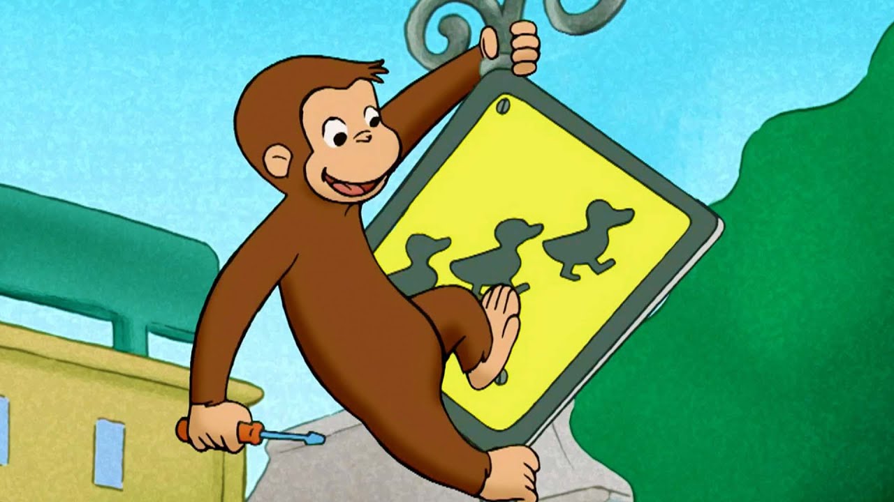 La collezione di segnali di George 🐵 Curioso Come George 🐵 Cartoni per Bambini