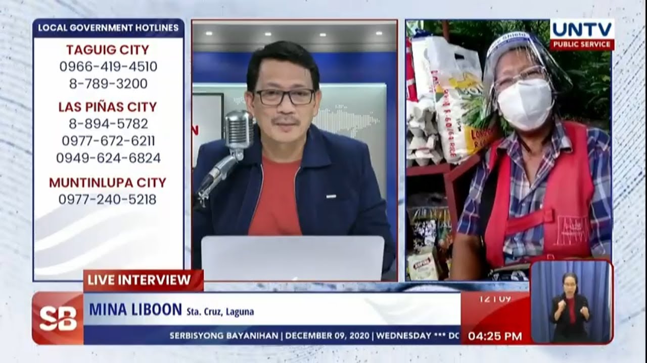 UNTV: Serbisyong Bayanihan | December 9, 2020