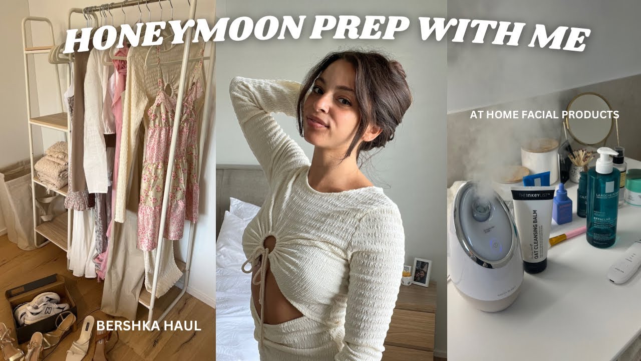 Honeymoon Prep With Me!!! Where we are going - Packing Haul & Full at home Facial Routine