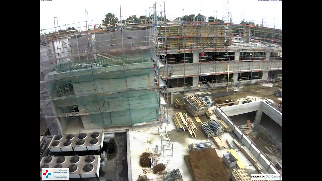 Zeitrafferfilm Neubau Evangelisches Krankenhaus Duisburg Nord