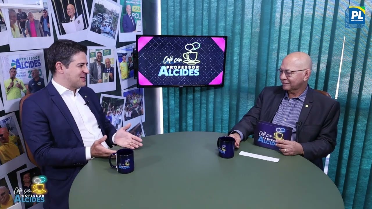 ☕️ Ismael Alexandrino é o nosso convidado do Café com professor Alcides
