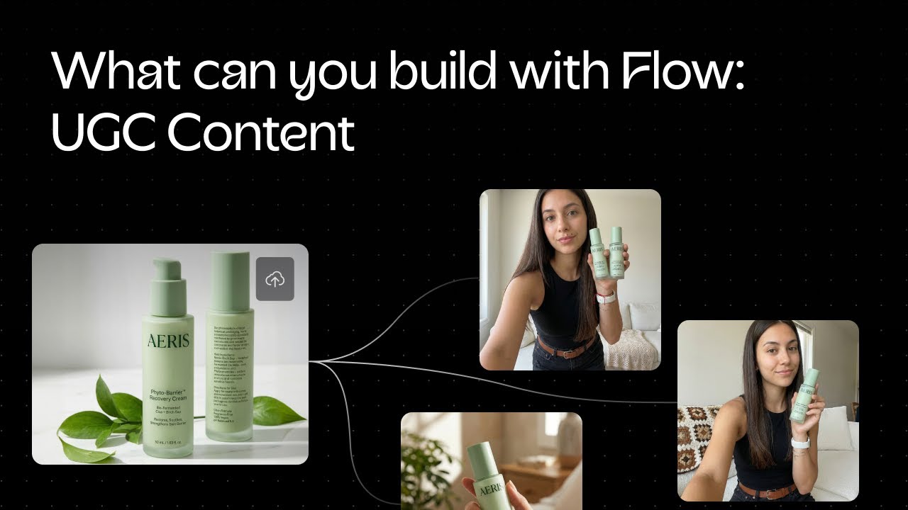 AI UGC Video Generator: From Product Photo to Finished Ads | Picsart Flow