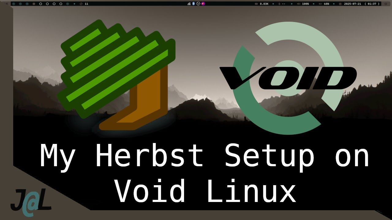 Herbstluftwm and Void linux - a match made in heaven.