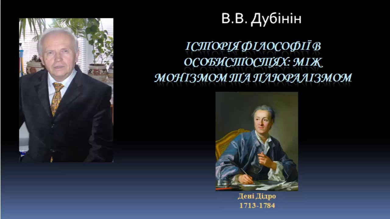 История философии Дени Дидро The history of philosophy Denis Diderot