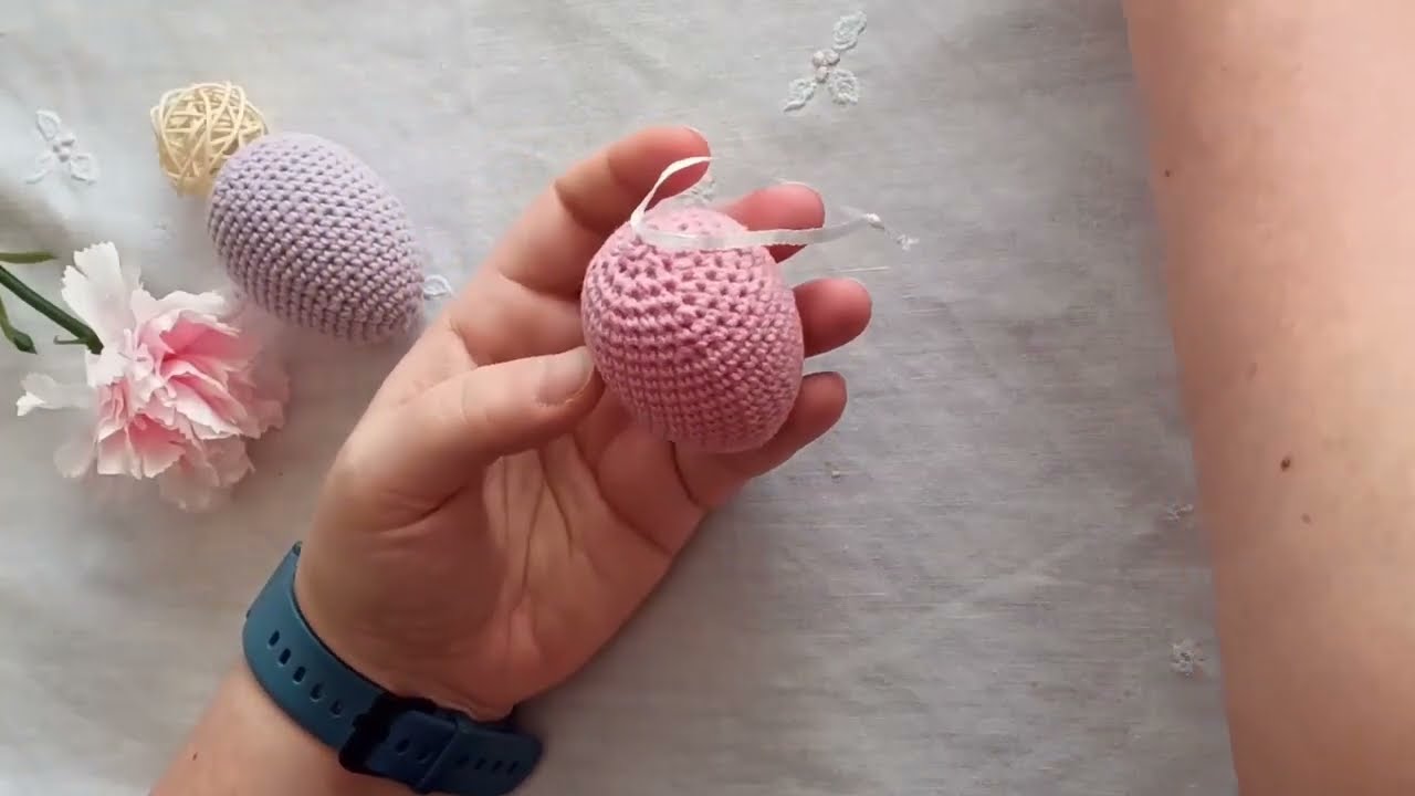 Szydełkowe jajko / crochet egg (eng sub)