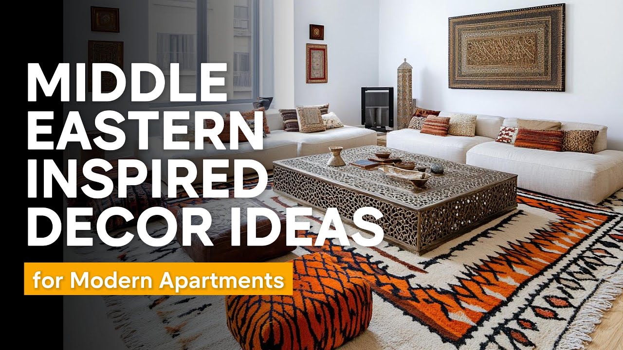 Arabian and Middle Eastern-Inspired Decor Ideas for Modern Apartments #apartment #homedecor #design
