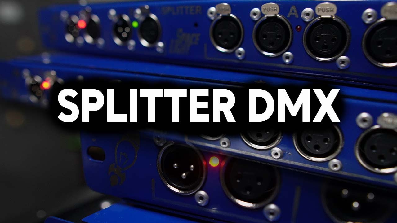 CONHEÇA O SPLITTER DMX - SOLUÇÃO PARA SEU SISTEMA
