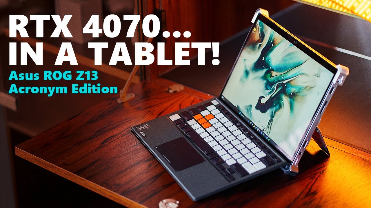 Идеальный планшет стал ещё лучше! — Asus ROG Flow Z13 Acronym Edition + XG Mobile RTX4090