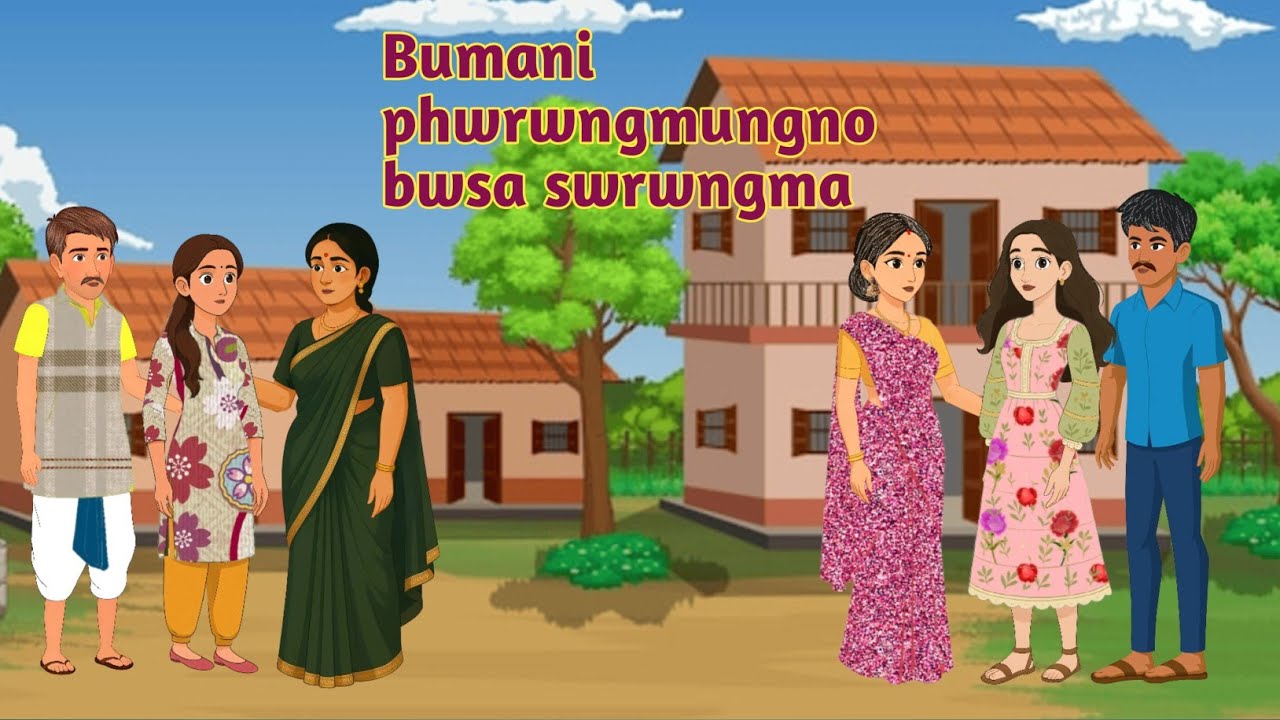 Bumani phwrwngmung bwsa swrwngma// new kokborok cartoon video// kokborok cartoon story