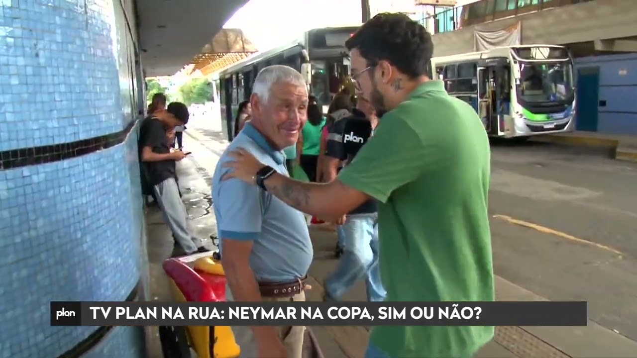 TV PLAN NA RUA: ausência de Neymar na convocação repercute entre torcedores
