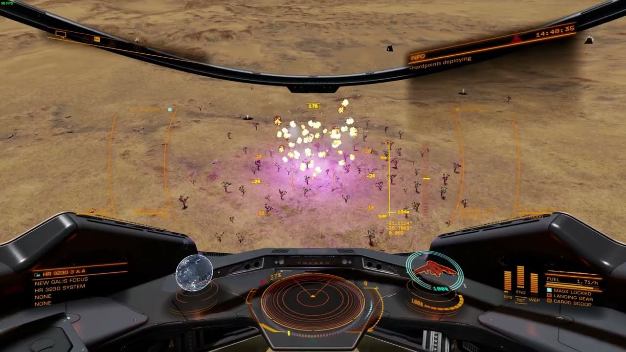 Elite Dangerous | How to farm Brain Trees - Flak Method