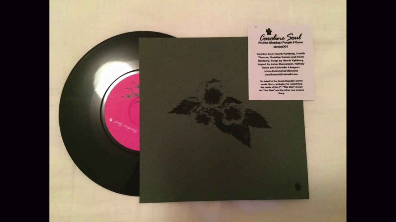 CAROLINE SOUL - PEOPLE I KNOW (SLOTTET004)