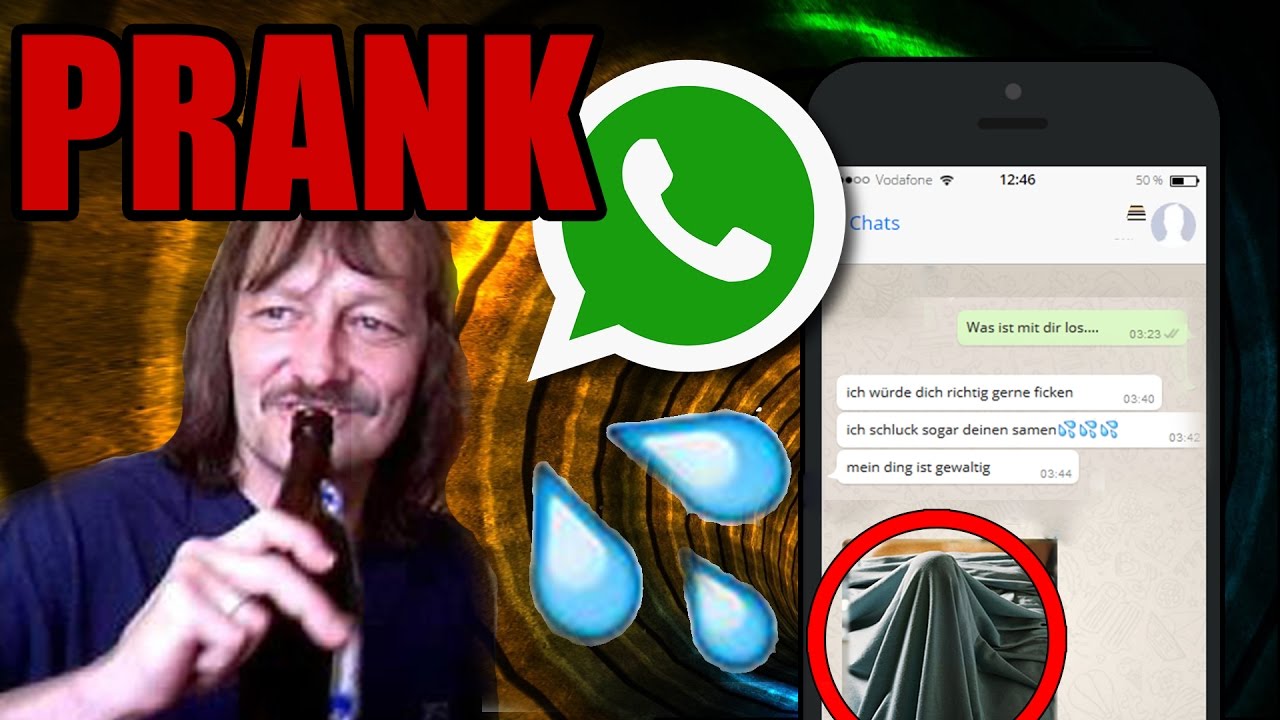 WHATSAPP PRANK AN VATER! (ENDET PERVERS & EKLIG)