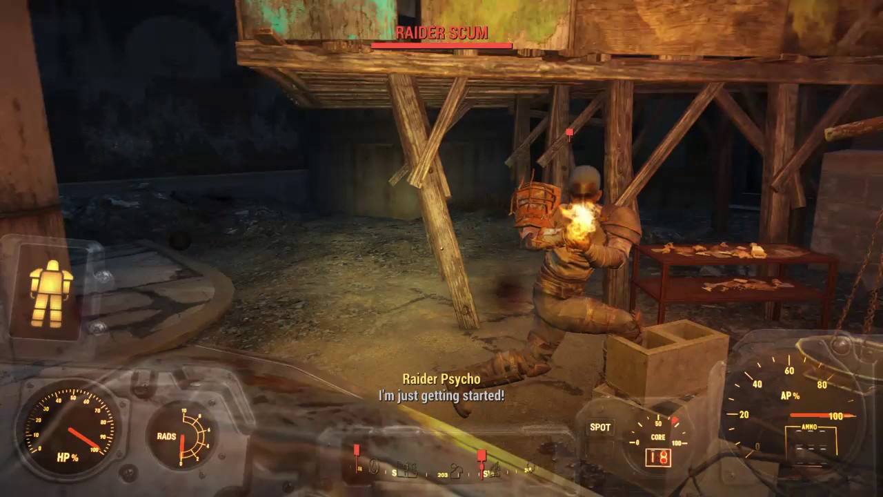 Fallout 4 - The Walking Dead Negan Easter Egg - Lucille