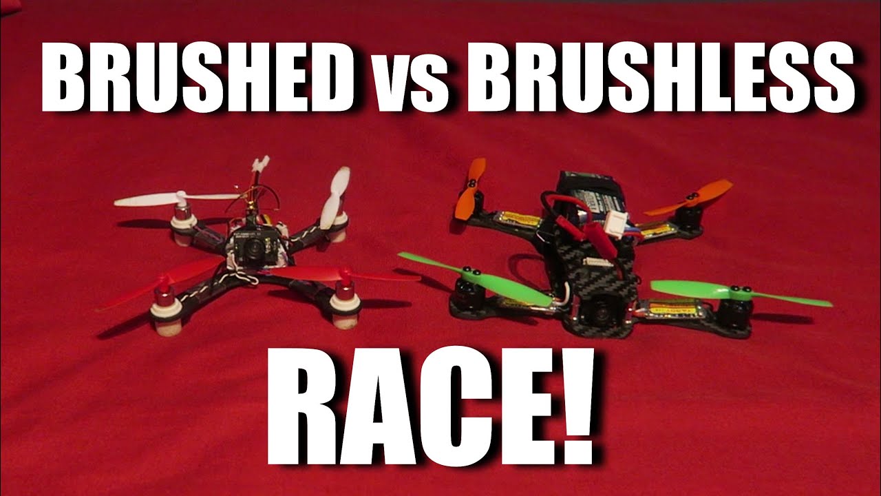 BRUSHED vs BRUSHLESS Race!