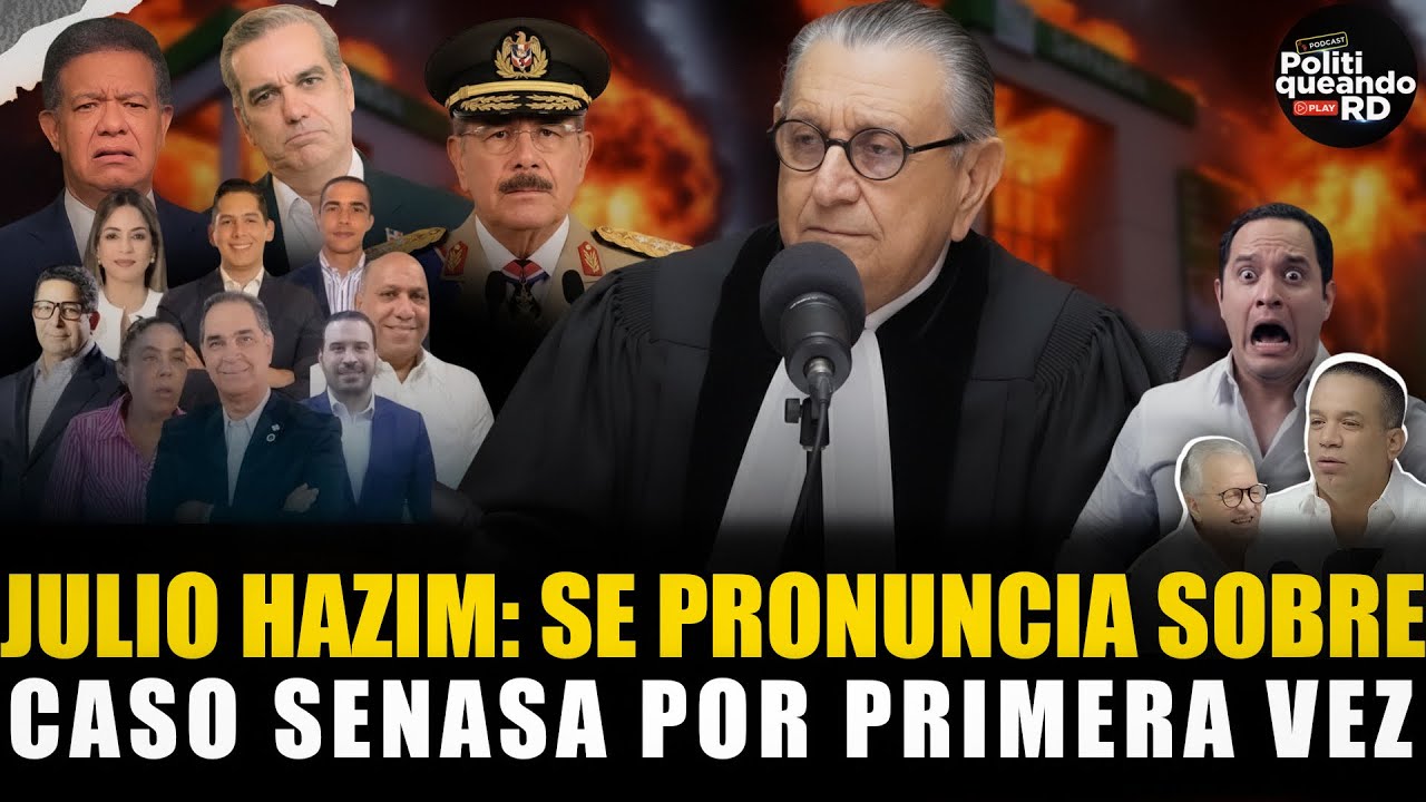 JULIO HAZIM: SE PRONUNCIA SOBRE EL CASO SENASA, POR PRIMERA VEZ...😲😲😲