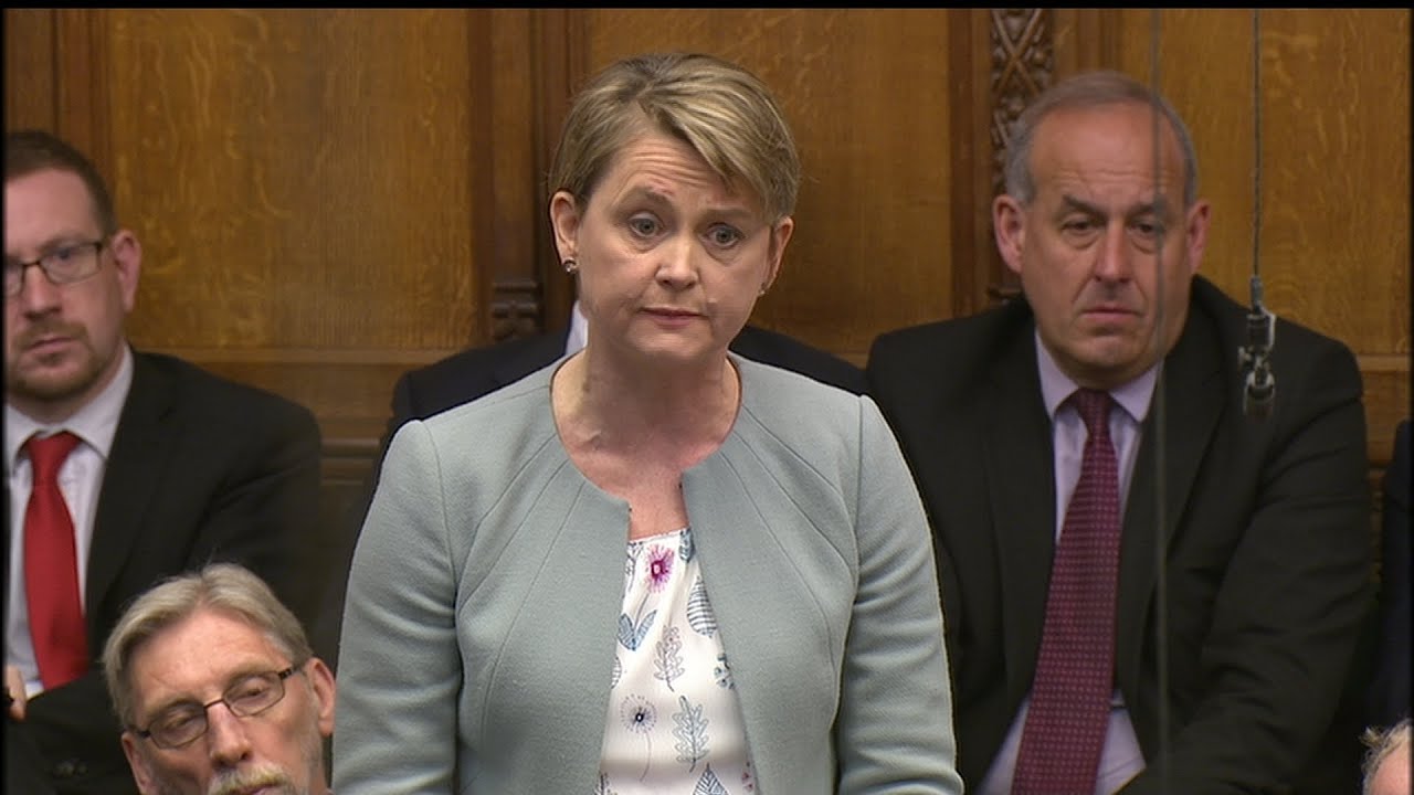 PMQs: Yvette Cooper hits out at Cameron over child refugees