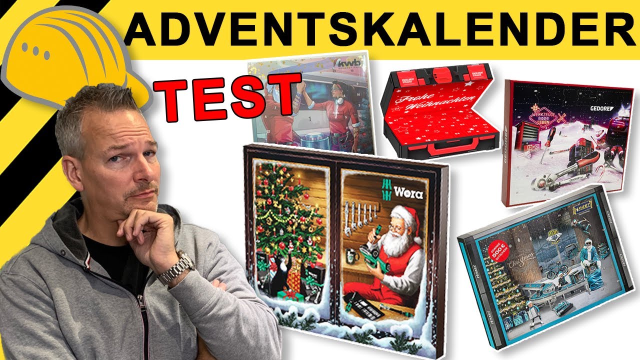 Bester WERKZEUG ADVENTSKALENDER! WERA, HAZET, STRAUSS & GEDORE im TEST