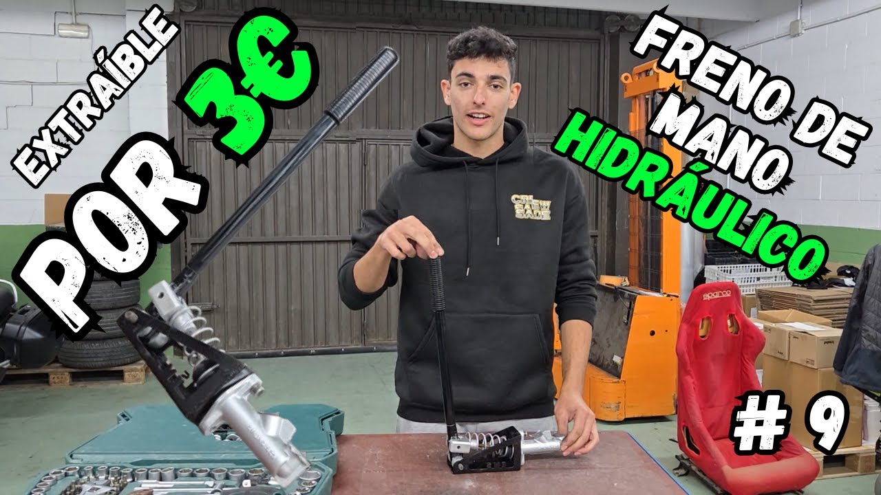 ¡CÓMO HACER UN FRENO DE MANO HIDRÁULICO EXTRAÍBLE PARA DRIFT!