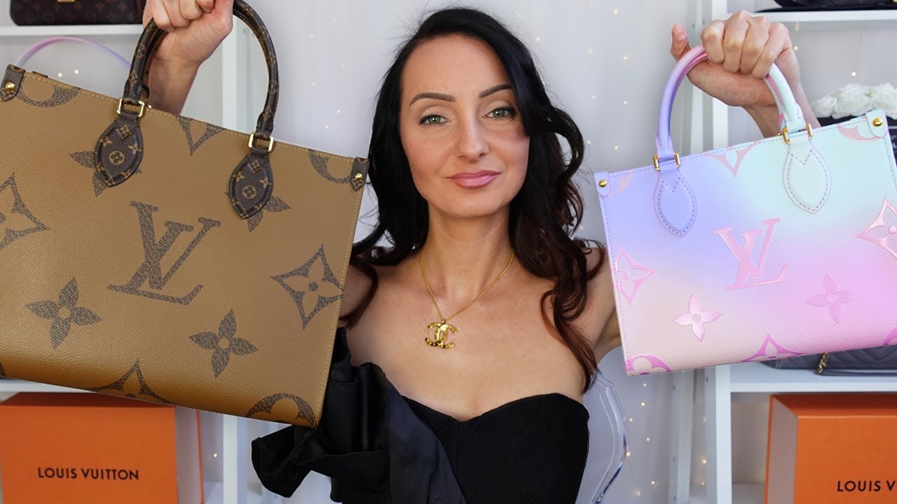Сравнение размеров сумок Louis Vuitton OnTheGo PM и MM | КАКАЯ ЛУЧШЕ?