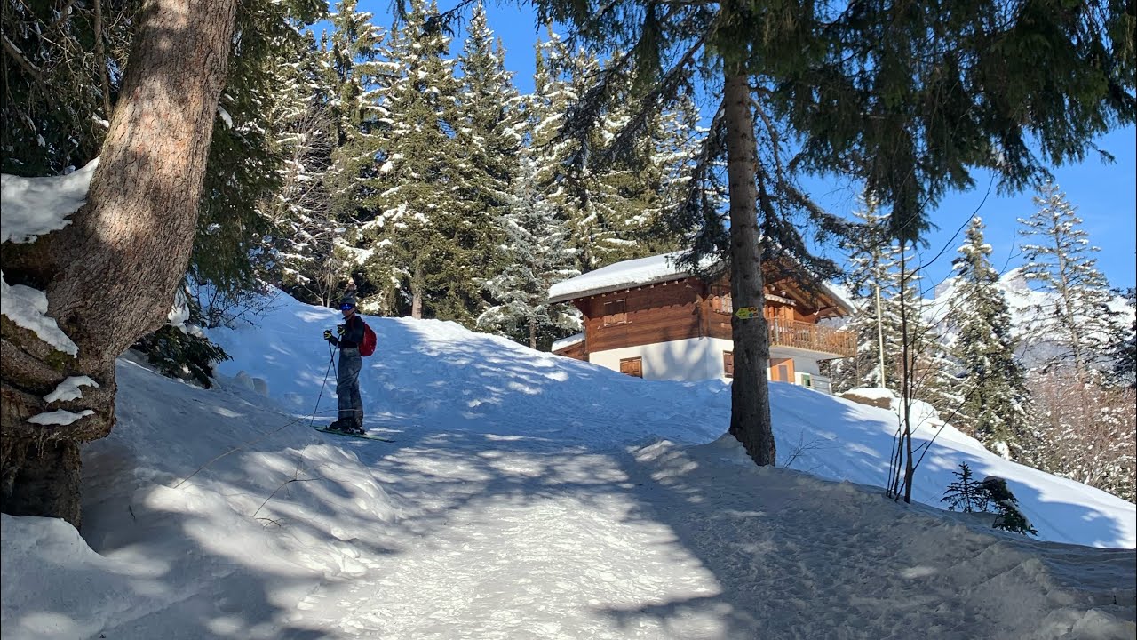 Slidžių alpinizmas &ldquo;Crans-Montana Rando-Parc&rdquo;