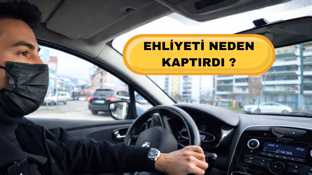 Ehliyeti Alınan Sürücü Tekrar Direksiyon Başında