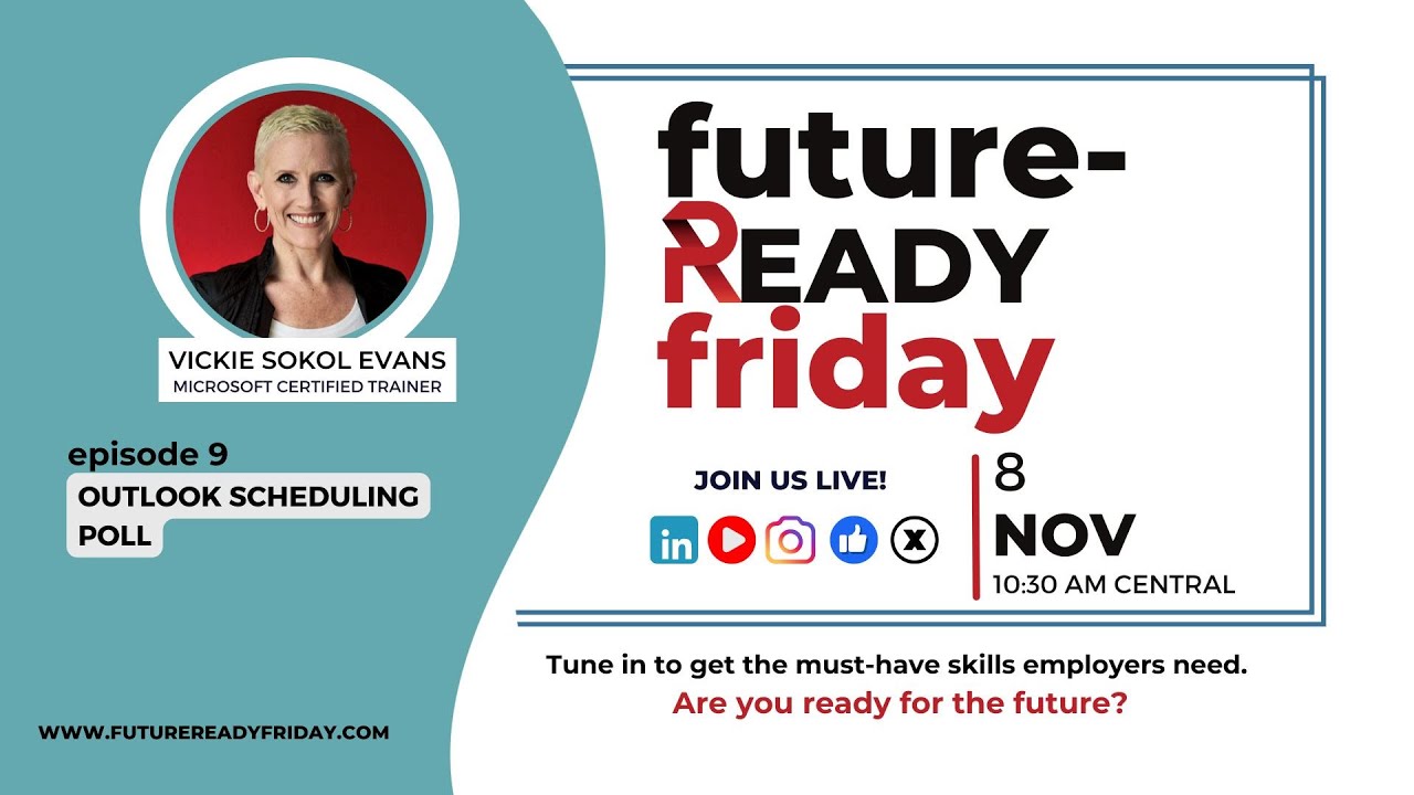 Ep. 9 M356 Apps Part 3: Outlook Scheduling Poll