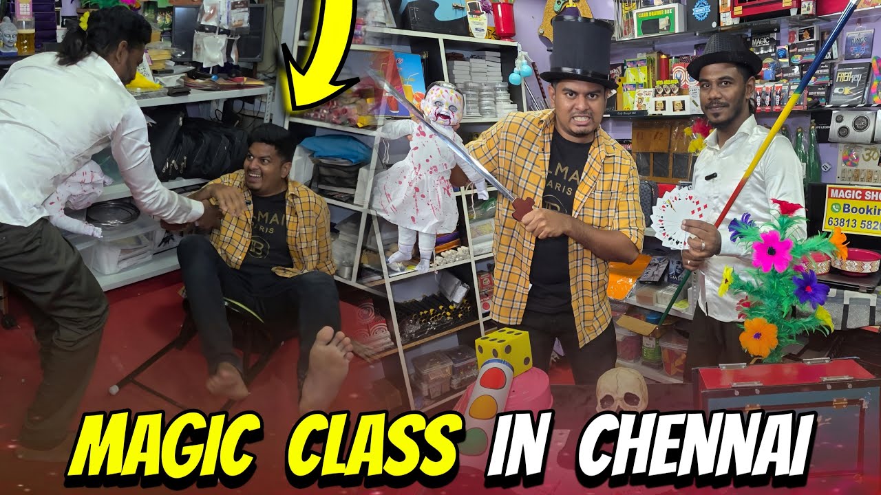 🧛&zwj;♂️🪄 Magic Learn பண்ண Semma Spot 🎩 Jagadeesh Magic Shop