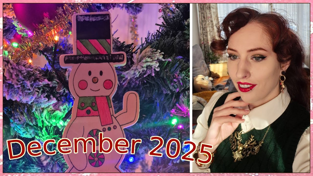 Праздничный сезон!🎄| Видеоблог за декабрь 2025 года | Макияж и книги