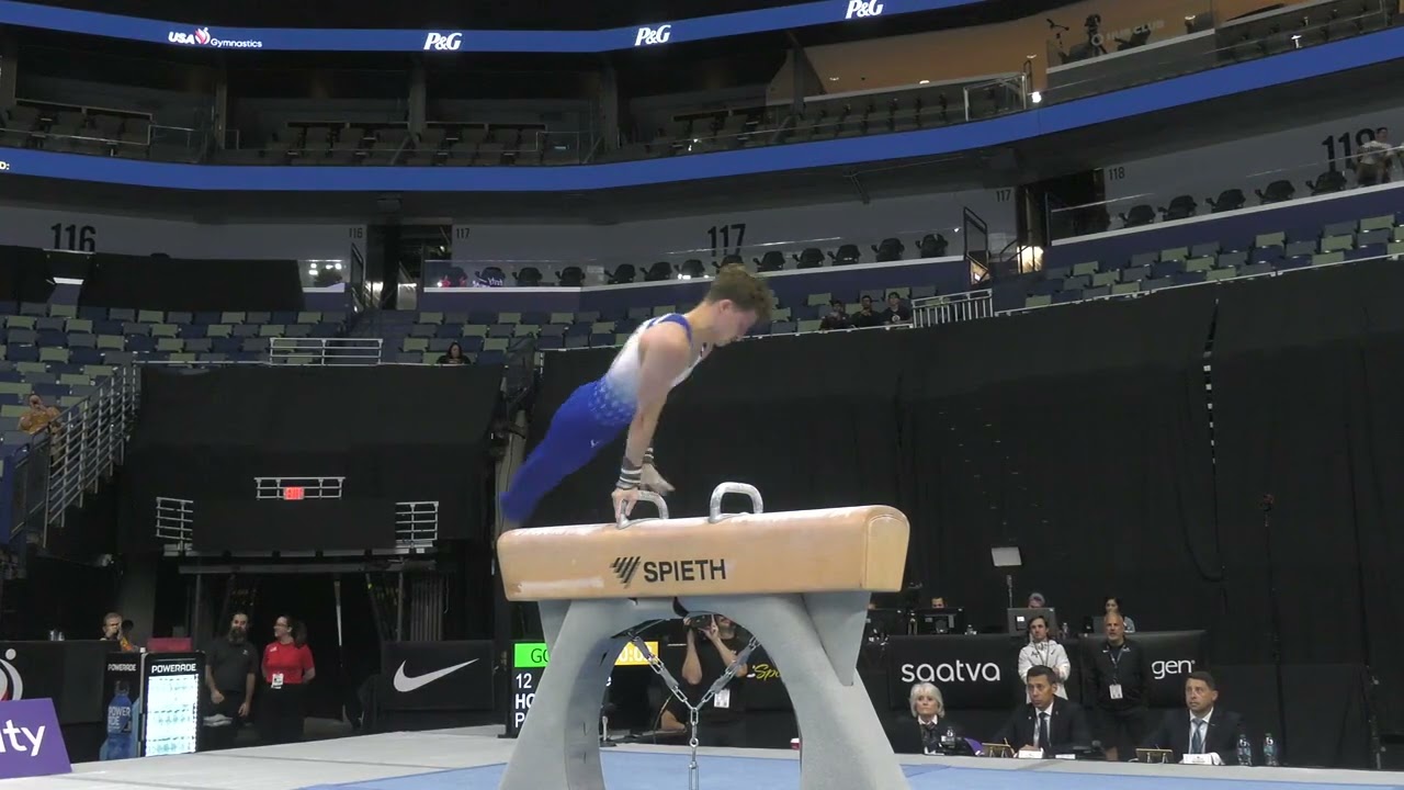 Patrick Hoopes  - Pommel Horse -  2025 Xfinity U.S. Championships  - Senior Men Day 1