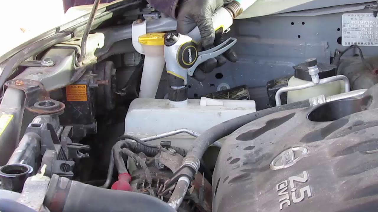 Coolant Flush 2006 Nissan Xtrail