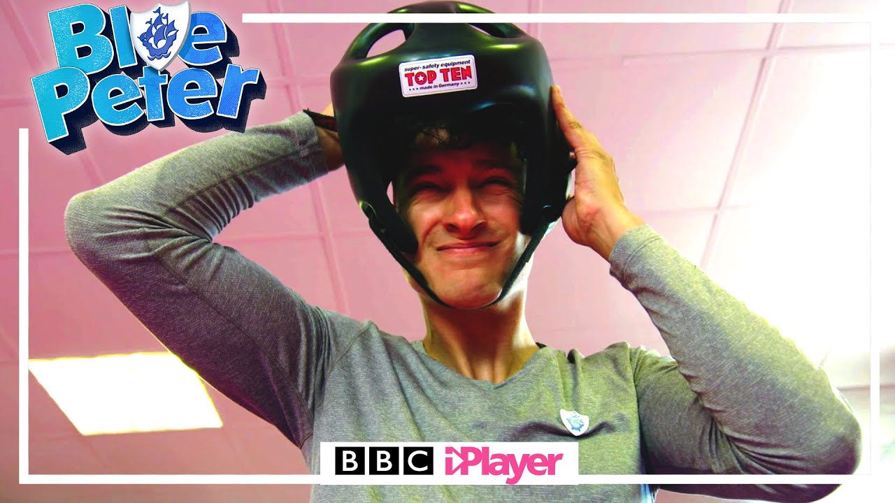 Kickboxing with Richie! 🤼&zwj;♂️ | Blue Peter