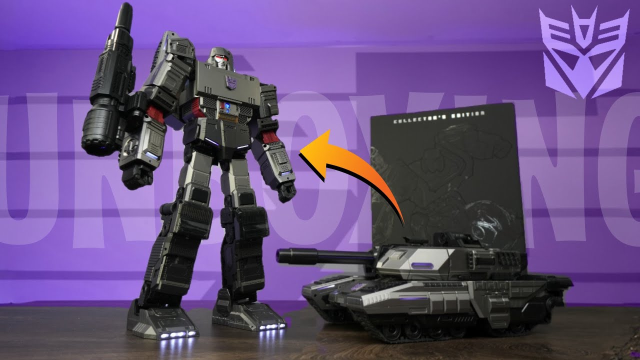 Робот-трансформер Robosen Megatron G1 — ПОЛНЫЙ ОБЗОР!